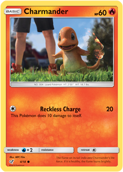 Detective Pikachu 04/18 Charmander (Holo)