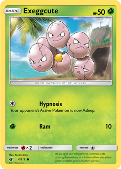 Crimson Invasion 004/111 Exeggcute