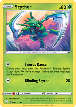 Rebel Clash 004/192 Scyther