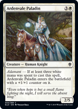 Throne of Eldraine 004/269 Ardenvale Paladin