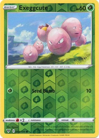 Vivid Voltage 004/185 Exeggcute (Reverse Holo)