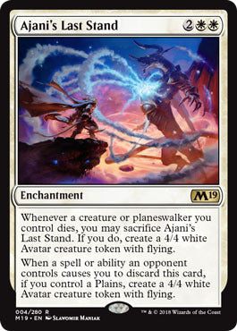 Core Set 2019 004/280 Ajani's Last Stand