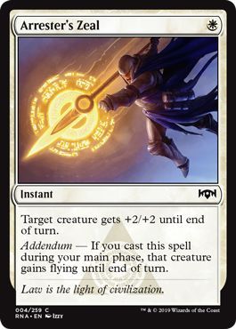 Ravnica Allegiance 004/259 Arrester's Zeal