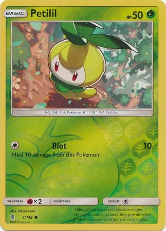 Guardians Rising 004/145 Petilil (Reverse Holo)