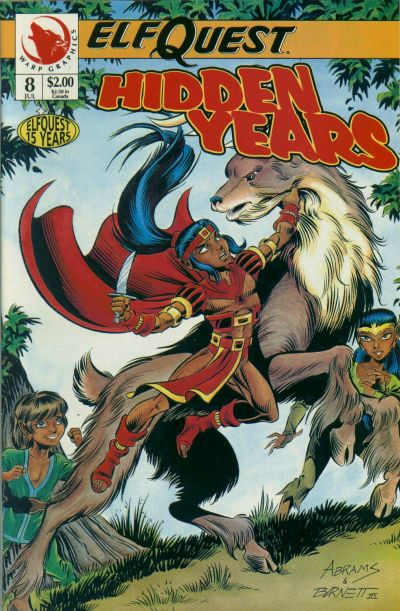 Elfquest Hidden Years #8 Warp Graphics (1992)