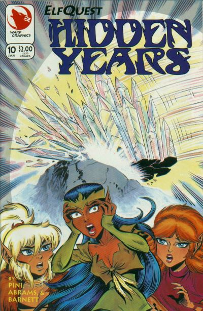 Elfquest Hidden Years #10 Warp Graphics (1992)