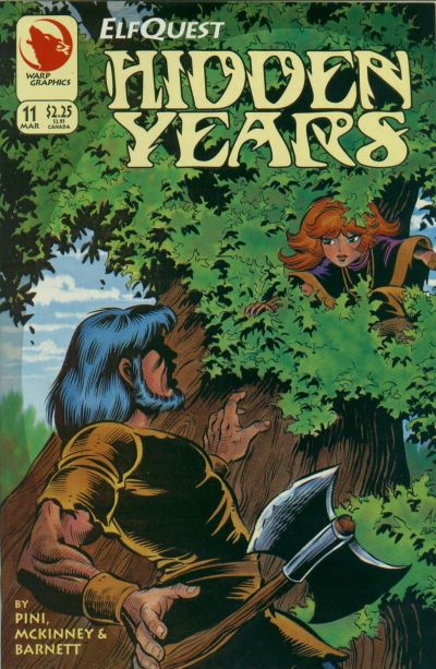 Elfquest Hidden Years #11 Warp Graphics (1992)