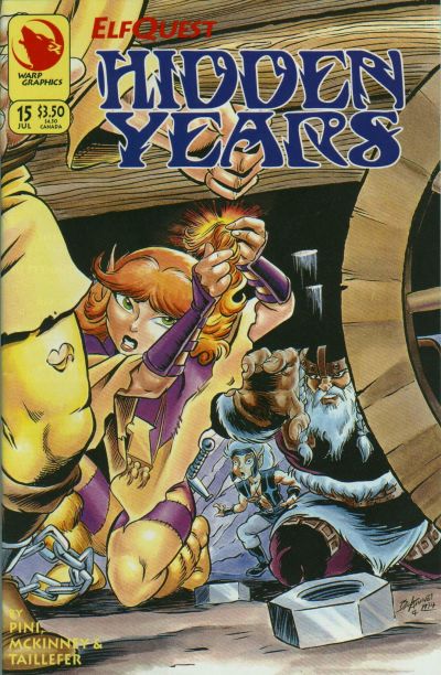 Elfquest Hidden Years #15 Warp Graphics (1992)