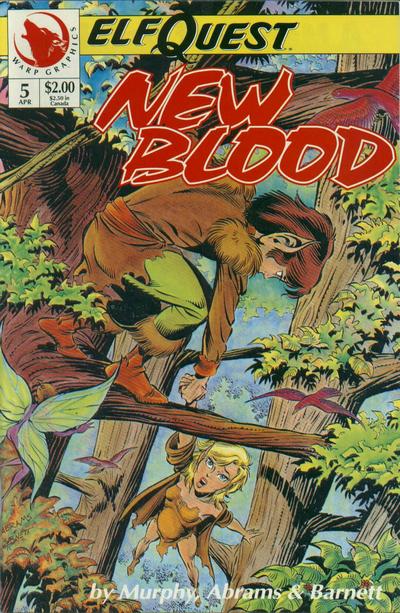 Elfquest New Blood #5 Warp Graphics (1992)