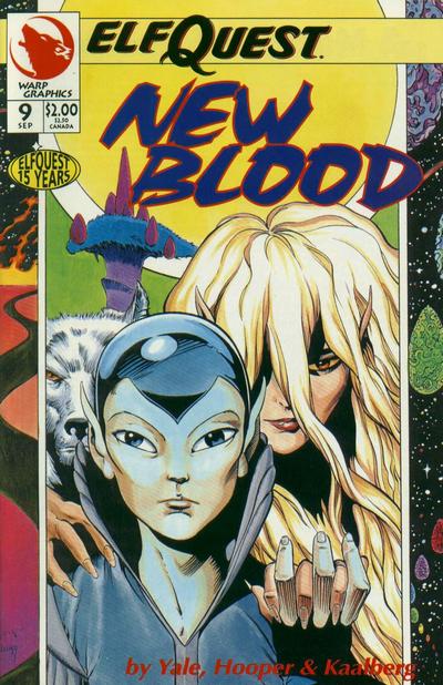 Elfquest New Blood #9 Warp Graphics (1992)