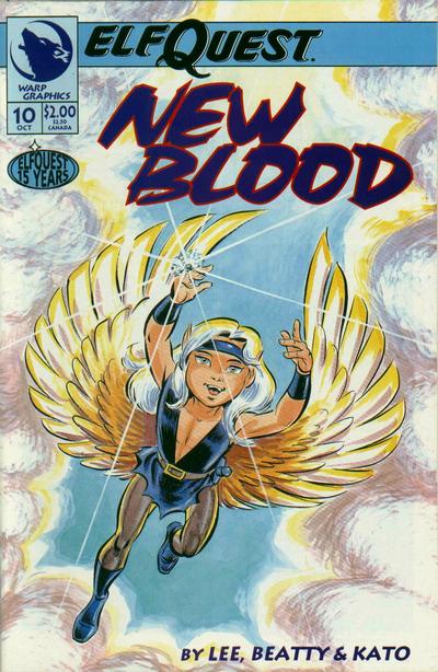 Elfquest New Blood #10 Warp Graphics (1992)