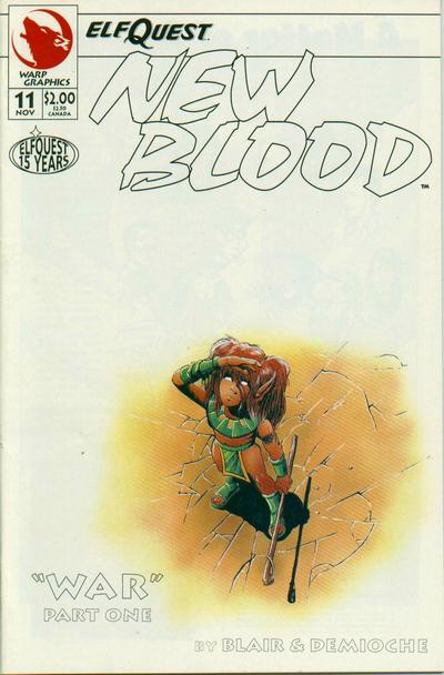 Elfquest New Blood #11 Warp Graphics (1992)