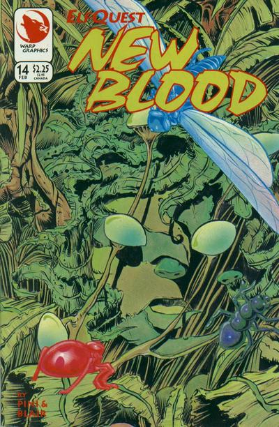 Elfquest New Blood #14 Warp Graphics (1992)