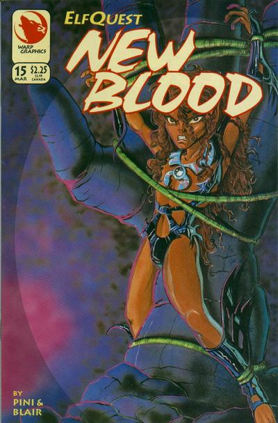 Elfquest New Blood #15 Warp Graphics (1992)