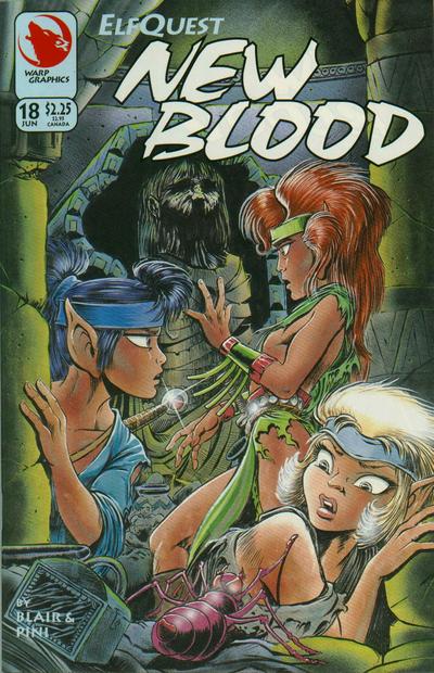 Elfquest New Blood #18 Warp Graphics (1992)