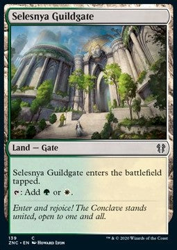 Zendikar Rising Commander 139 Selesnya Guildgate