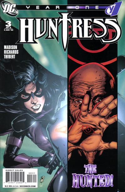 Huntress Year One #3 DC Comics (2008)