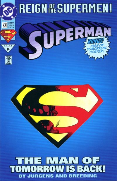 Superman #78 DC Comics (1987)