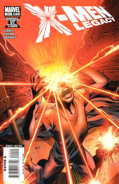 X-men Legacy #214 Marvel Comics (2008)