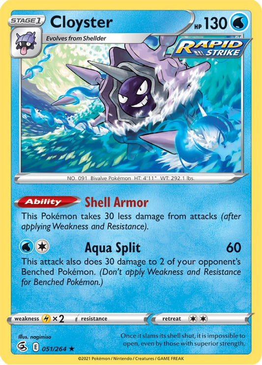 Fusion Strike 051/264 Cloyster