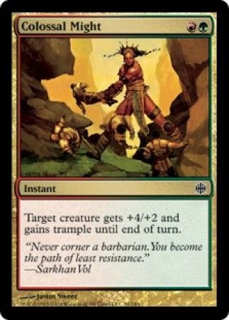 Alara Reborn 051/145 Colossal Might