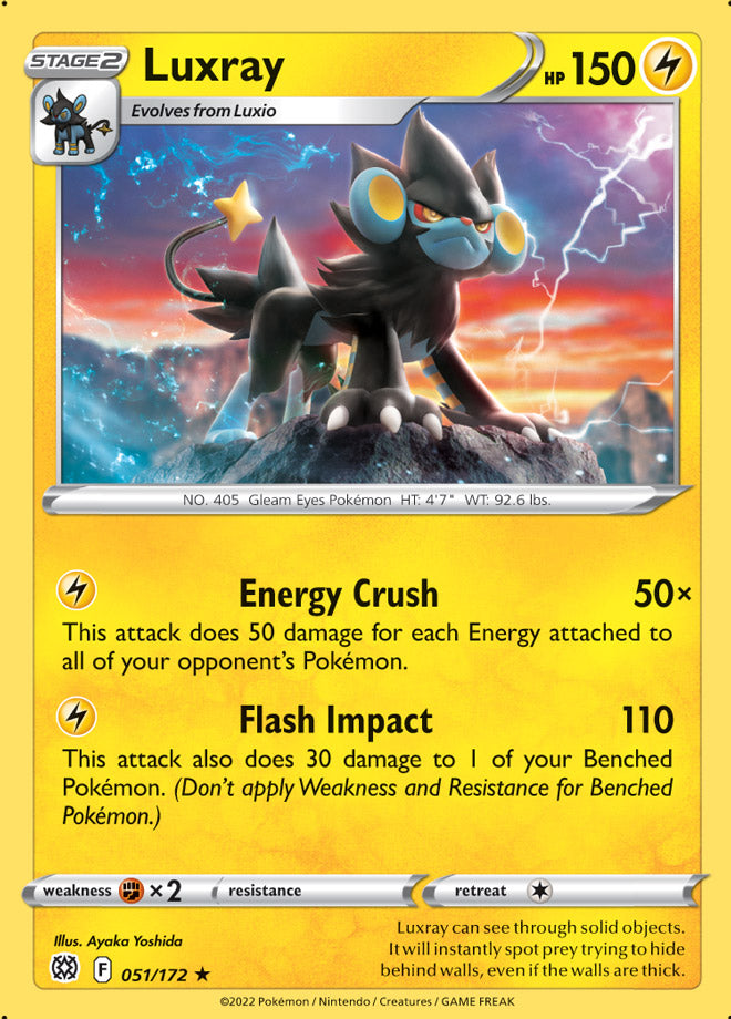 Brilliant Stars 051/172 Luxray