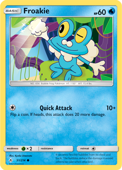 Unbroken Bonds 051/214 Froakie