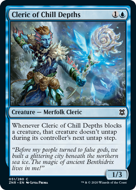 Zendikar Rising 051/280 Cleric of Chill Depths