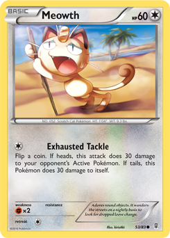 Generations 53/83 Meowth