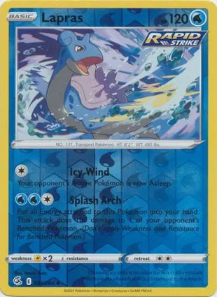 Fusion Strike 054/264 Lapras (Reverse Holo)