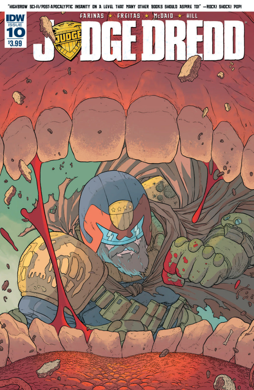 Judge Dredd #10 IDW Comics (2015)