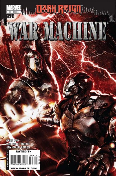 War Machine #3 Marvel Comics (2009)