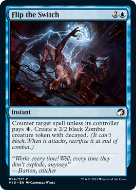 Innistrad: Midnight Hunt 054/277 Flip the Switch