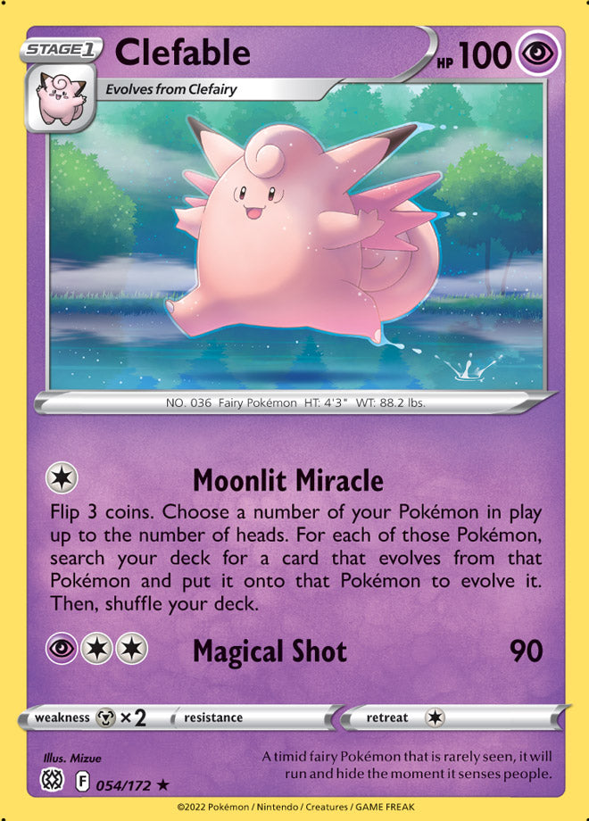 Brilliant Stars 054/172 Clefable