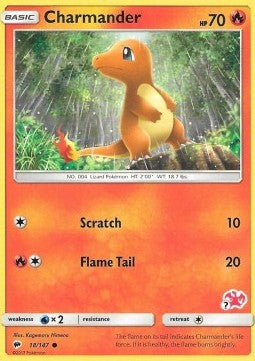 Burning Shadows 018/147 Charmander (Reverse Holo)