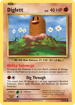 Evolutions 055/108 Diglett