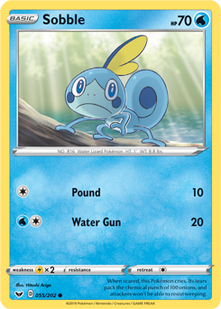 Sword & Shield 055/202 Sobble