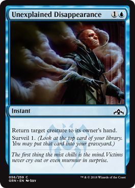 Guilds of Ravnica 056/259 Unexplained Disappearance