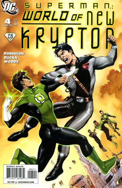 Superman World  of New Krypton #4 DC Comics (2009)