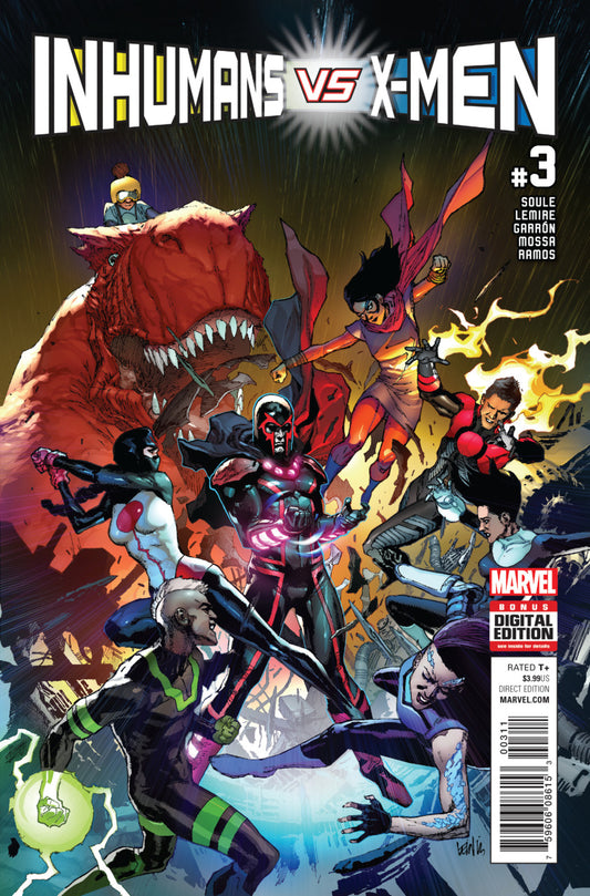 Inhumans Vs. X-Men #3 Marvel Comics (2017)