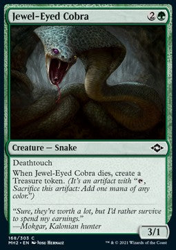 Modern Horizons 2 168/303 Jewel-Eyed Cobra