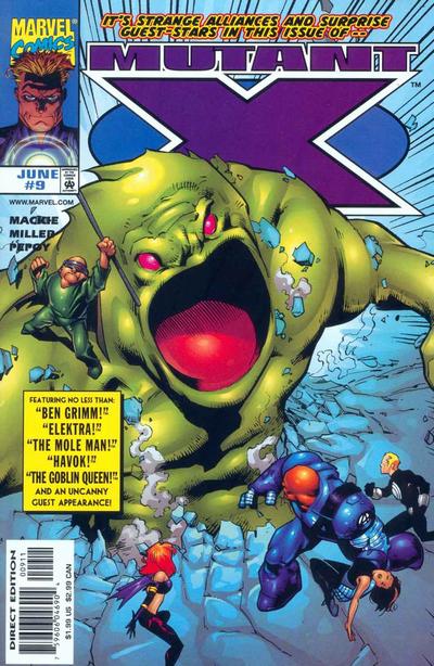 Mutant X #9 Marvel Comics (1998)