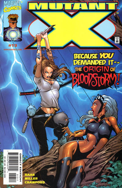 Mutant X #13 Marvel Comics (1998)