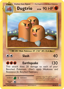 Evolutions 056/108 Dugtrio