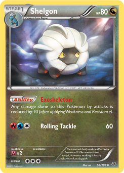 Roaring Skies 056/108 Shelgon