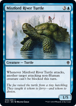 Throne of Eldraine 056/269 Mistford River Turtle