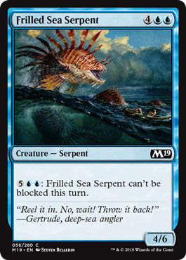 Core Set 2019 056/280 Frilled Sea Serpent