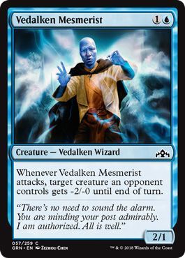 Guilds of Ravnica 057/259 Vedalken Mesmerist