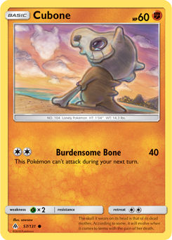 Forbidden Light 057/131 Cubone