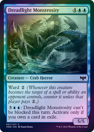 Innistrad: Crimson Vow 057/277 Dreadlight Monstrosity (Foil)